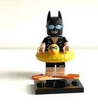 The LEGO Batman Movie Series 1 Vacation Batman Minifigure 71017