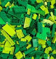 LEGO Large Green/Sand Green/Light Green/Olive Green Pieces Lot - FREE SHIPPING