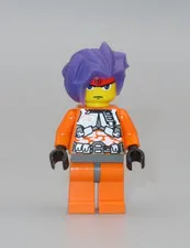 LEGO Exo Force RYO silver armor purple hair minifigure 8118