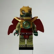 LEGO Chima Minifigure - Crominus Tattered Cape (loc023) Crocodile