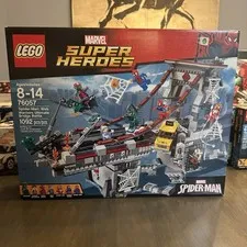 LEGO 76057 Spider-Man Web Warriors Ultimate Bridge Battle NEW Sealed Retired