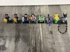 LEGO DC CMF Series 1 Minifigs. Lot of 8. Excellent Condition