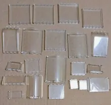 LEGO Clear Translucent Vintage Large Window Building House Etc HTF Mix Lot !!