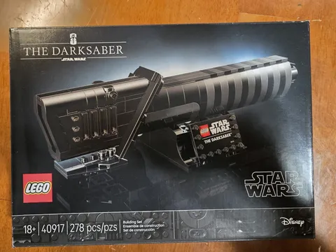 Lego 40917 The Darksaber GWP Box Only