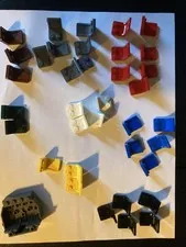 Lego Lot Of Minifigure Seat/Chair Pieces, 36 Total