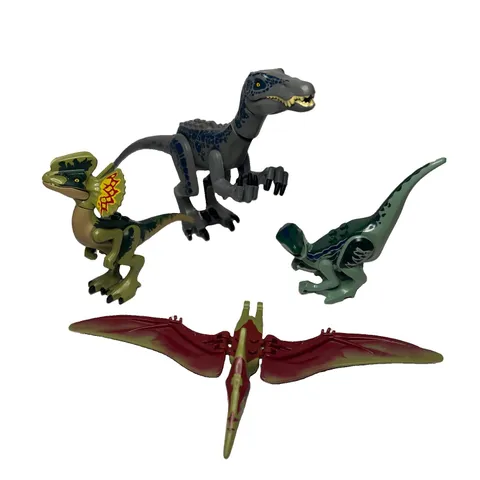 LEGO Dinosaur Jurassic World Figure Lot Of 4