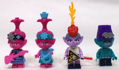 LEGO Trolls Movie Minifigure Lot Poppy Branch Barb