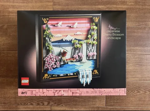 LEGO Art Japanese Cherry Blossom Landscape Building Set 31218 NEW SEALED 🔥🔥