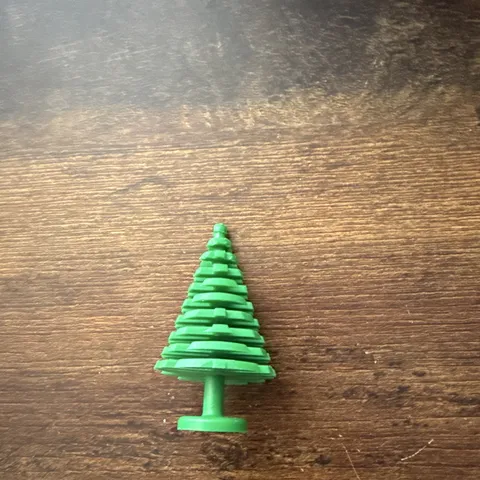 Vintage Lego Green Pine Tree