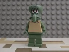 LEGO Squidward Minifigure - 3834 SpongeBob SquarePants - Bikini Bottom