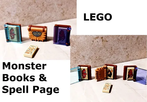 New LEGO Campfire Book Set Lot of 3 Camp Fire Monster Story Book Bedtime Scare