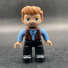 LEGO DUPLO 10880 Jurassic World - Owen Grady Figure Only