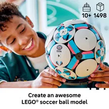 LEGO Soccer Ball Building Toy for Kids Collectible Sports Decor boy girl gift