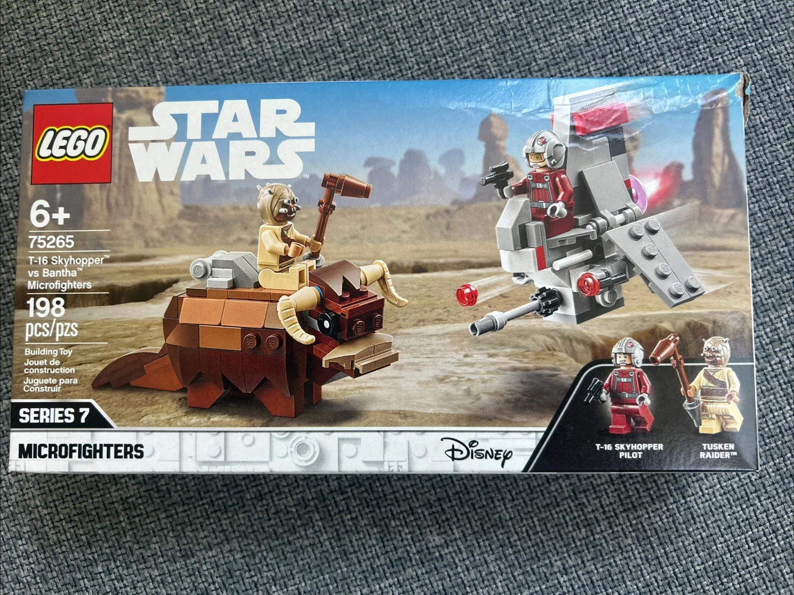 LEGO Star Wars 75265 T-16 Skyhopper vs Bantha Microfighters