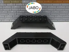 (B8/6) LEGO 2x30180 Arch Brick Bridge 10x2x2 Black