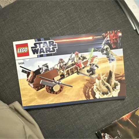 LEGO Star Wars 9496 Illustrated Instruction Manual 