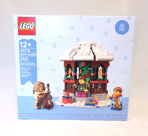 LEGO Winter Gazebo 40778 Christmas Winter Holiday GWP Limited Edition NEW