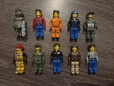 LEGO Minifigures Jack Stone Figures Mixed LOT OF 10
