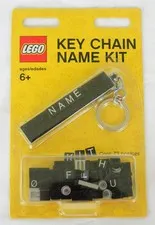 LEGO Key Chain Name Kit: #4294192, New in damaged box, possibly missing pieces