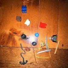 LEGO Motorcycle Bulk Lot Minifigure Pieces & Accessories Helmet Tools Weapons
