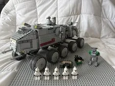 Lego 8098 Star Wars The Clone Wars Clone Turbo Tank 99% Complete Minifigs