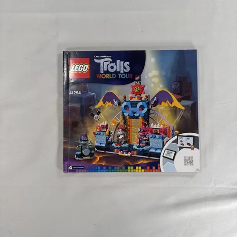 LEGO Trolls World Tour Volcano Rock City Concert 41254 Instruction Manual ONLY