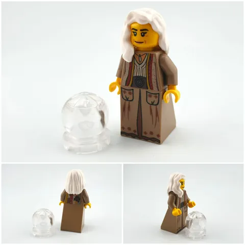 MOC from LEGO® Parts Medieval Fortune Teller | Fits 10305 21343