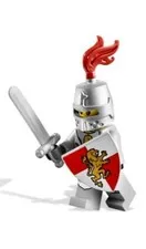 LEGO Kingdoms Lion Knight Minifigure 7949 New