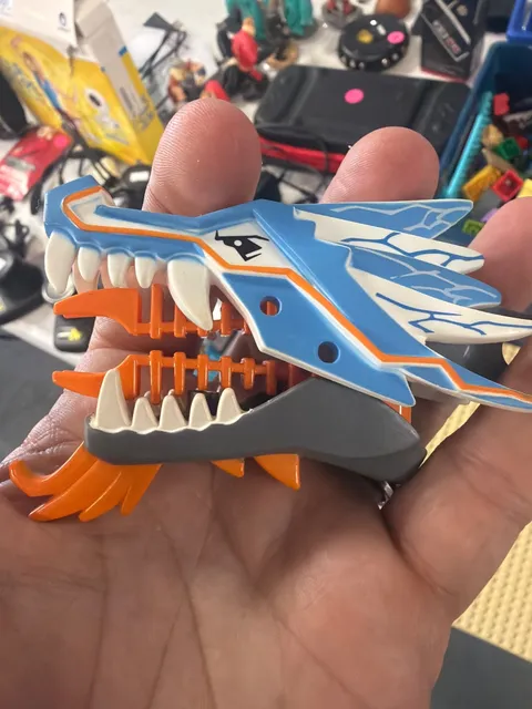 Lego Ninjago Ice Dragon Head