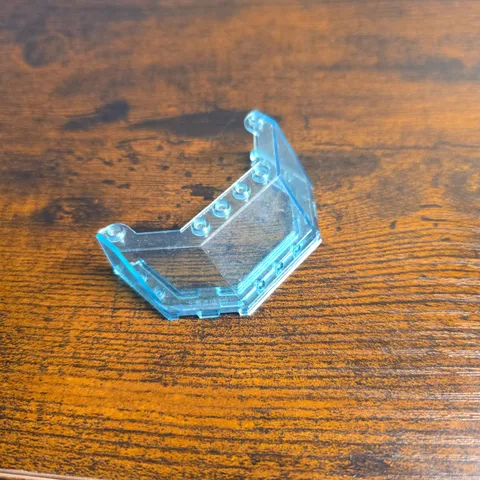 LEGO Trans Light Blue Windscreen 5 x 8 x 2 Cockpit Canopy Piece 62576