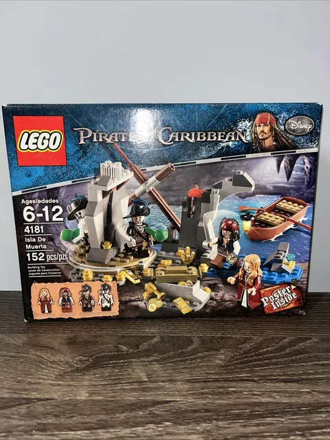 LEGO Pirates of the Caribbean 4181 Isla De Muerta New Sealed Retired Set