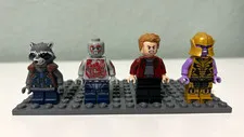 LEGO Marvel Guardians of the Galaxy Minifigure Lot of 4