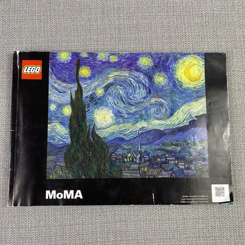 Lego The Starry Night (Vincent van Gogh)  Instruction MANUAL ONLY for Set 21333