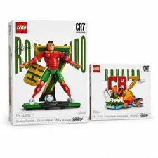 LEGO Cristiano Ronaldo CR7 43016 43012 Soccer Legend Highlights World Cup 2 Sets
