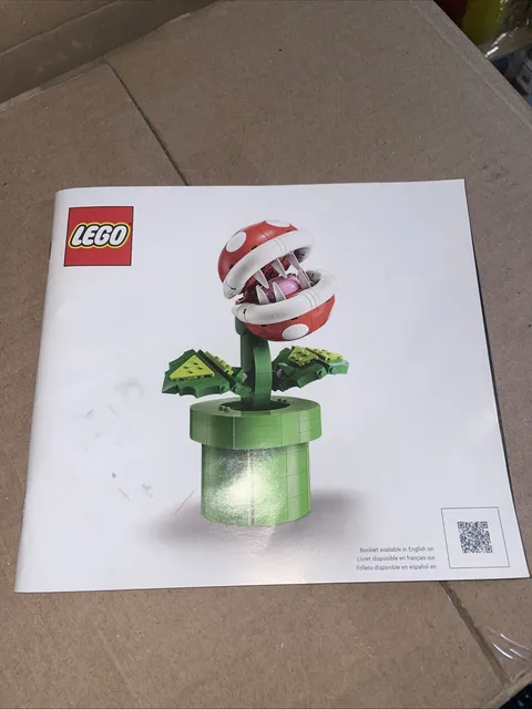 LEGO Super Mario Piranha Plant Manual Instruction 71426