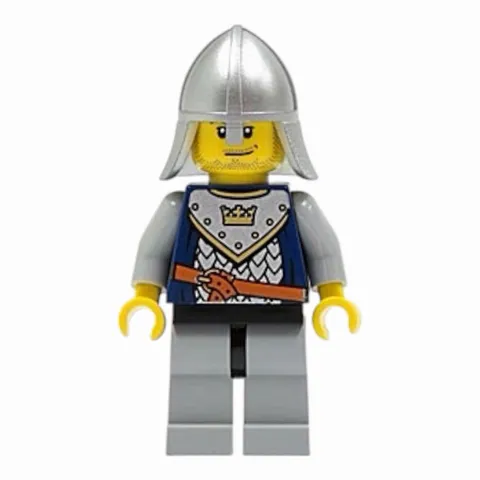 LEGO Minifigure Crown Knight Scale Mail with Crown Cas342