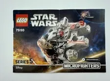 LEGO Manual Only 75193 Star Wars Microfighters Chewy Millennium Falcon
