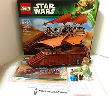 Lego Star Wars 75020 Jabba’s Sail Barge Complete w/Box & Instructions SW0402