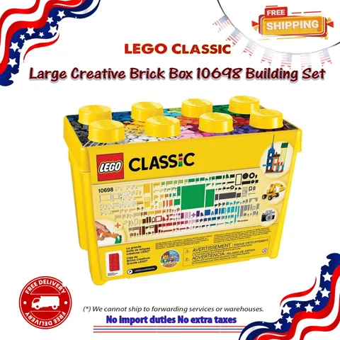 LEGO Classic Large Creative Brick Box 10698 Building Set 790 Pieces Kids Toy