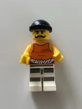 LEGO Minifigure - Town City - Jail Prisoner - cty0612 - 92116