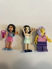 LEGO Friends And Minifigure Lot Of 3