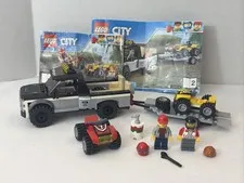 Lego City: Off-Road - ATV Race Team - Set #60148 - 100% Complete W/ Manuals