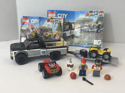 Lego City: Off-Road - ATV Race Team - Set #60148 - 100% Complete W/ Manuals