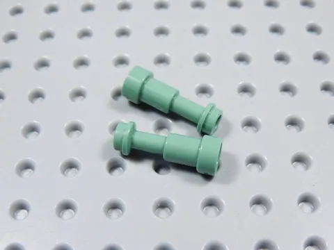 LEGO Lot of 2 Sand Green Spyglass Telescope Accessory Minifig BU