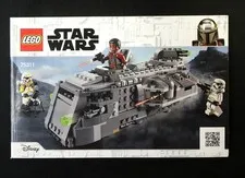 Lego STAR WARS INSTRUCTION GUIDE Manual Imperial Armored Marauder 75311