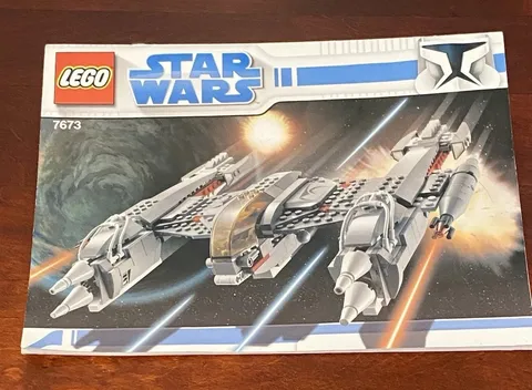 Lego Star Wars 7673 MANUAL Instruction BOOK ONLY