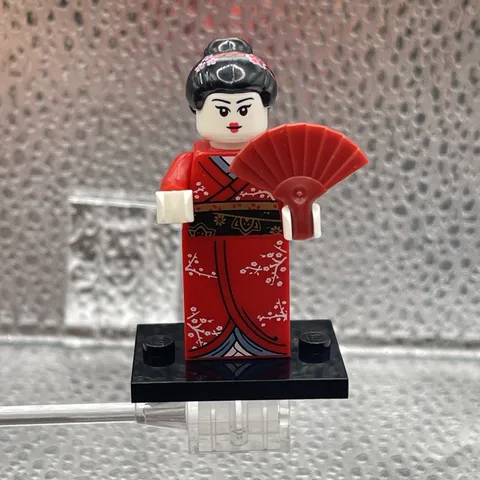LEGO Kimono Geisha Girl Minifigure 8804 Collectible Series 4 CMF col050 - USA
