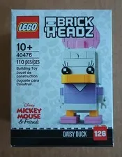 LEGO Disney BrickHeadz 40476 Daisy Duck Retired Set Brand New In Sealed Box