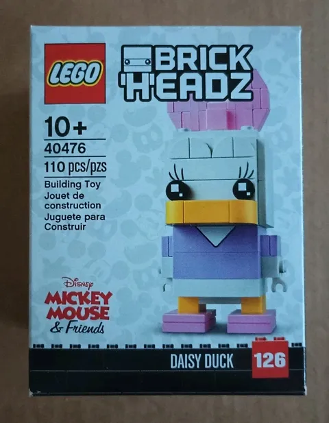 LEGO Disney BrickHeadz 40476 Daisy Duck Retired Set Brand New In Sealed Box