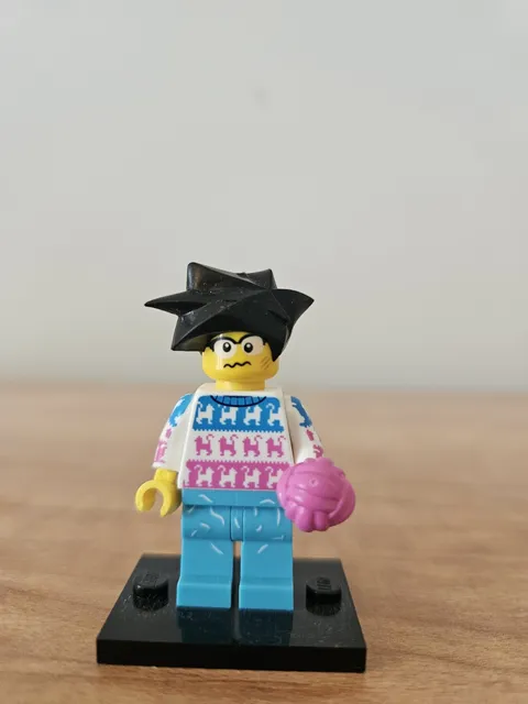 LEGO Nightwing Minifigure Spiky Hair 53981 (Batman Arkham Asylum 7785)